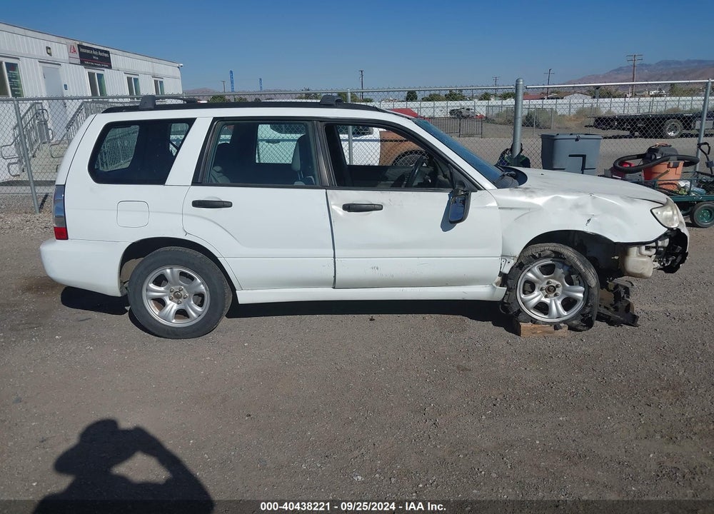 2006 SUBARU FORESTER 2.5X VIN: JF1SG63606H746388