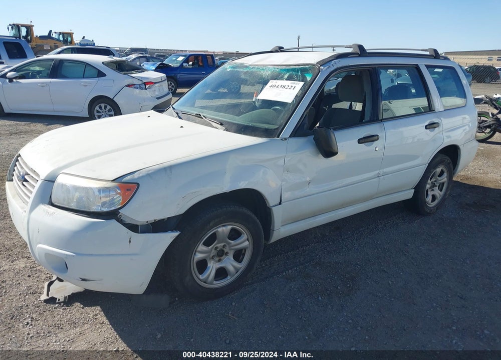 2006 SUBARU FORESTER 2.5X VIN: JF1SG63606H746388