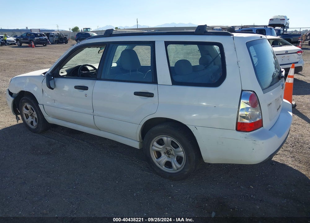 2006 SUBARU FORESTER 2.5X VIN: JF1SG63606H746388