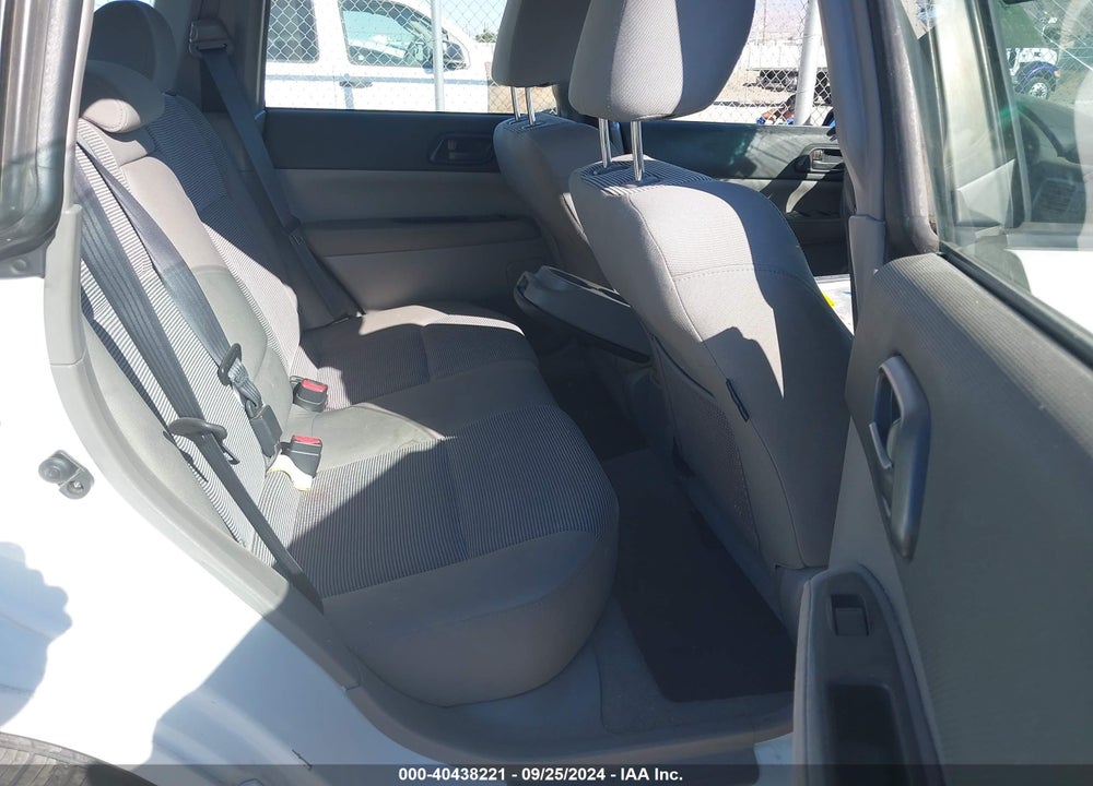 2006 SUBARU FORESTER 2.5X VIN: JF1SG63606H746388