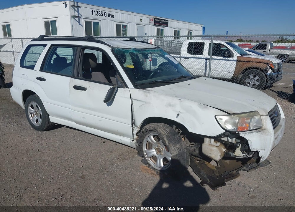 2006 SUBARU FORESTER 2.5X VIN: JF1SG63606H746388