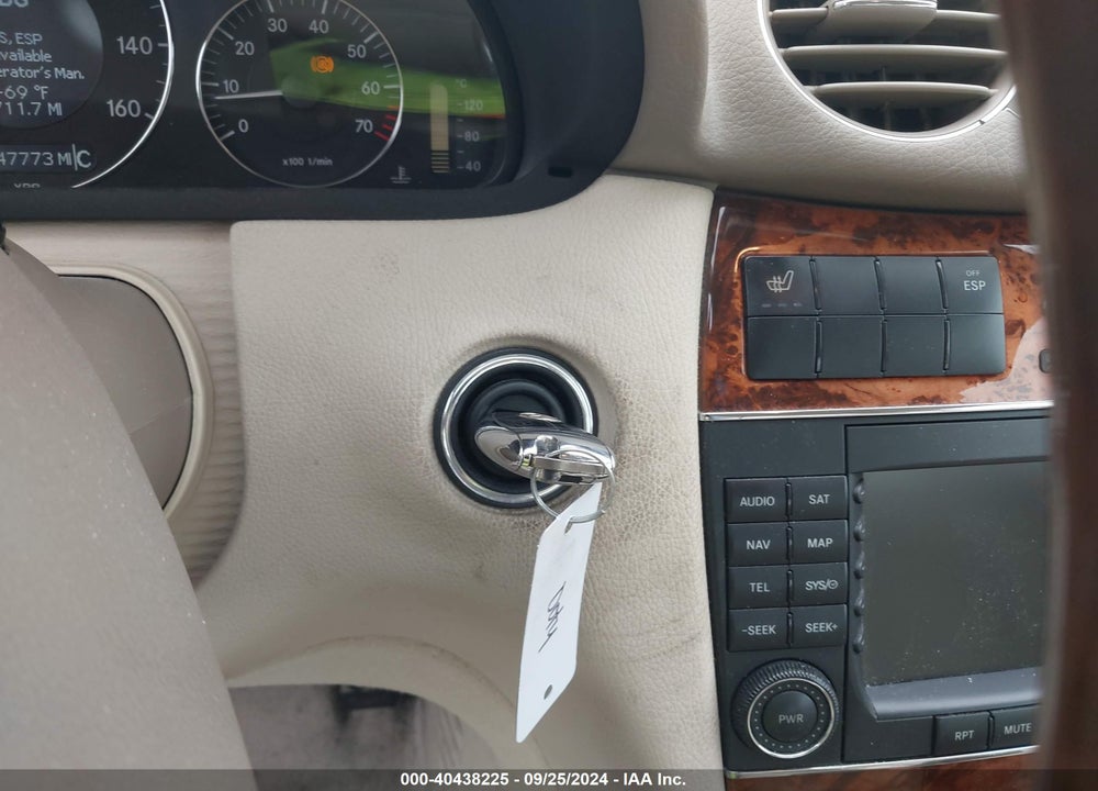 2009 MERCEDES-BENZ CLK 350 VIN: WDBTJ56H29F269629