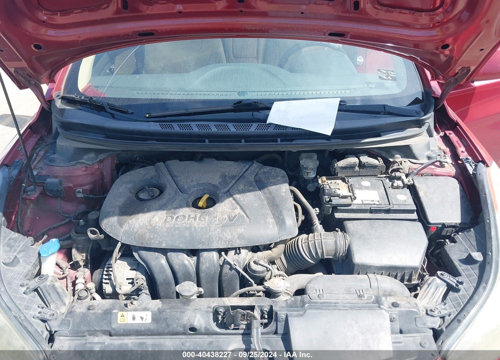 2013 HYUNDAI ELANTRA GLS VIN: 5NPDH4AE6DH396925