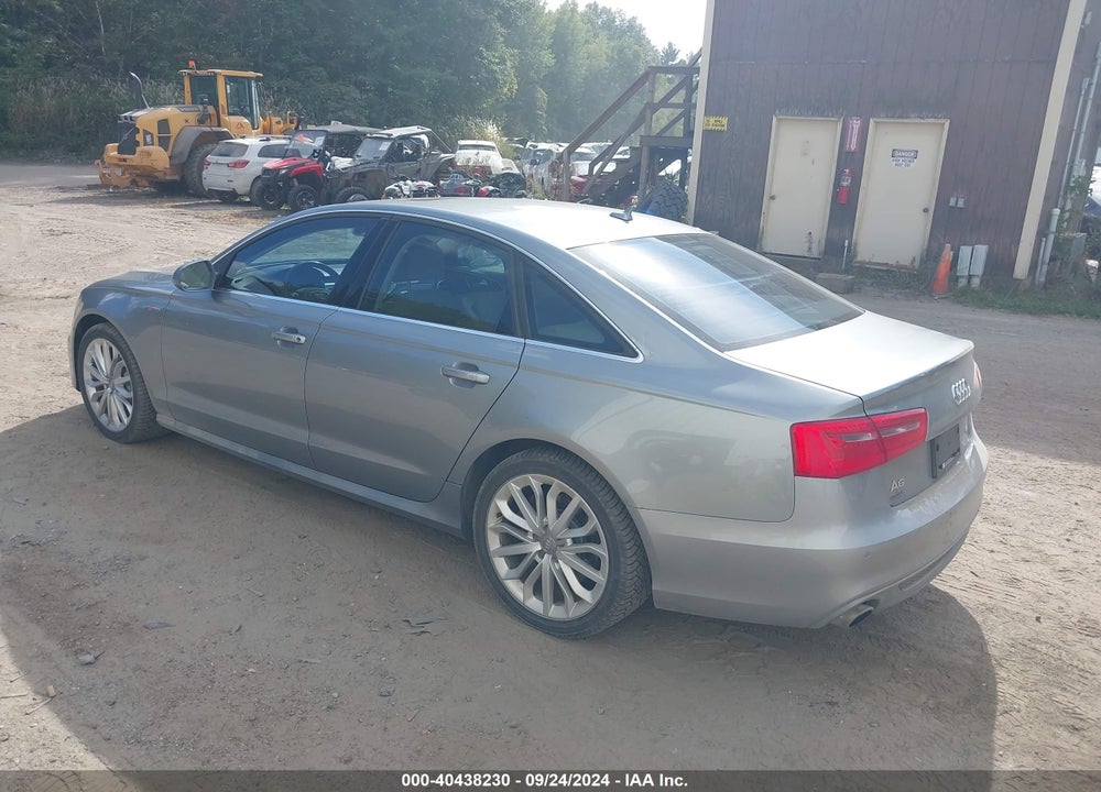 2014 AUDI A6 3.0T PREMIUM PLUS VIN: WAUHGAFC8EN087448