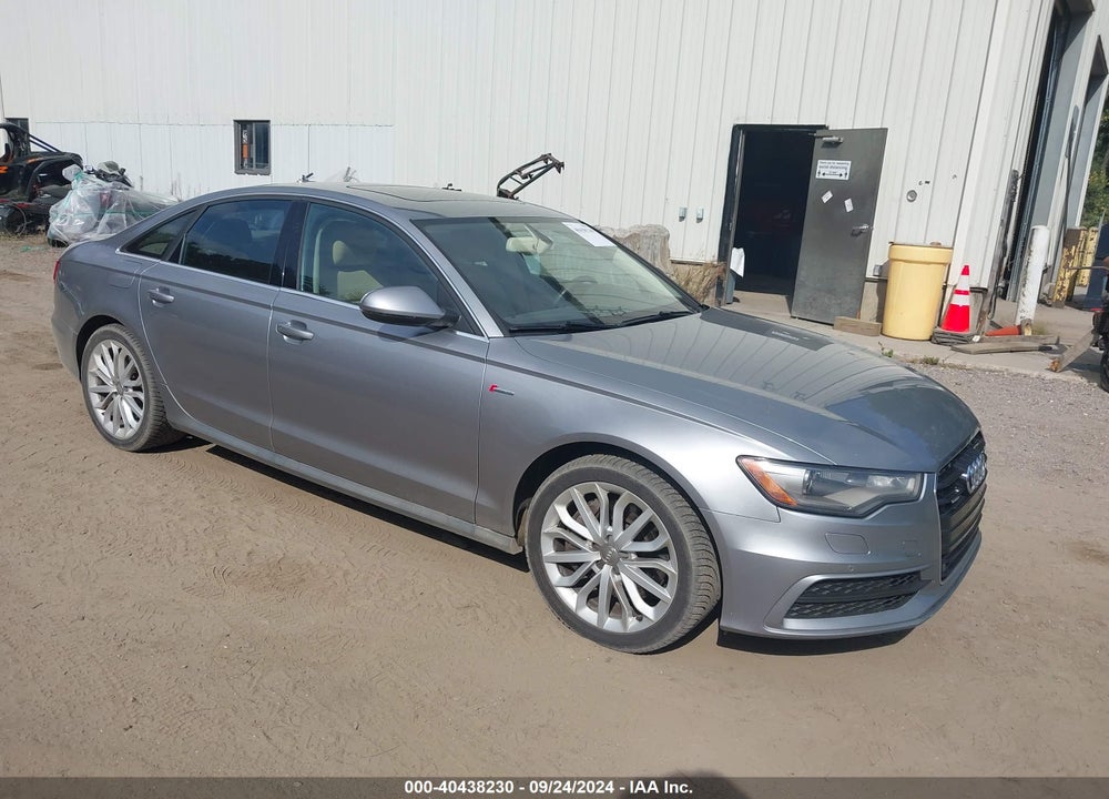 2014 AUDI A6 3.0T PREMIUM PLUS VIN: WAUHGAFC8EN087448