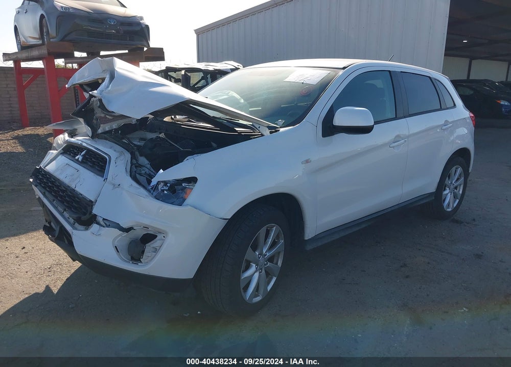 2015 MITSUBISHI OUTLANDER SPORT ES VIN: 4A4AP3AU8FE060549