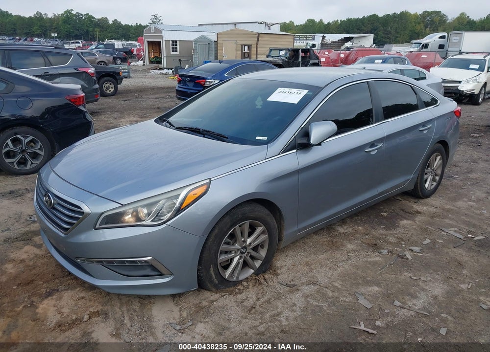 2015 HYUNDAI SONATA SE VIN: 5NPE24AF9FH199247