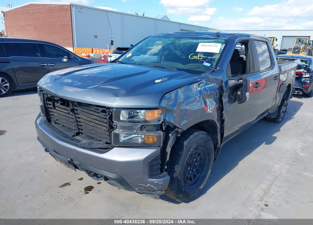 2020 CHEVROLET SILVERADO 1500 2WD SHORT BED CUSTOM VIN: 1GCPWBEK9LZ348284