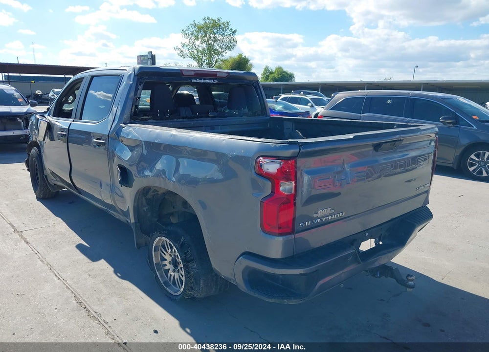 2020 CHEVROLET SILVERADO 1500 2WD SHORT BED CUSTOM VIN: 1GCPWBEK9LZ348284