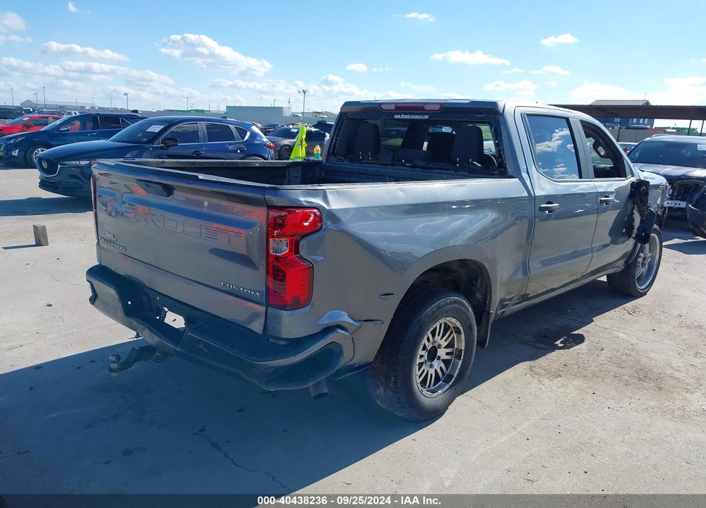 2020 CHEVROLET SILVERADO 1500 2WD SHORT BED CUSTOM VIN: 1GCPWBEK9LZ348284