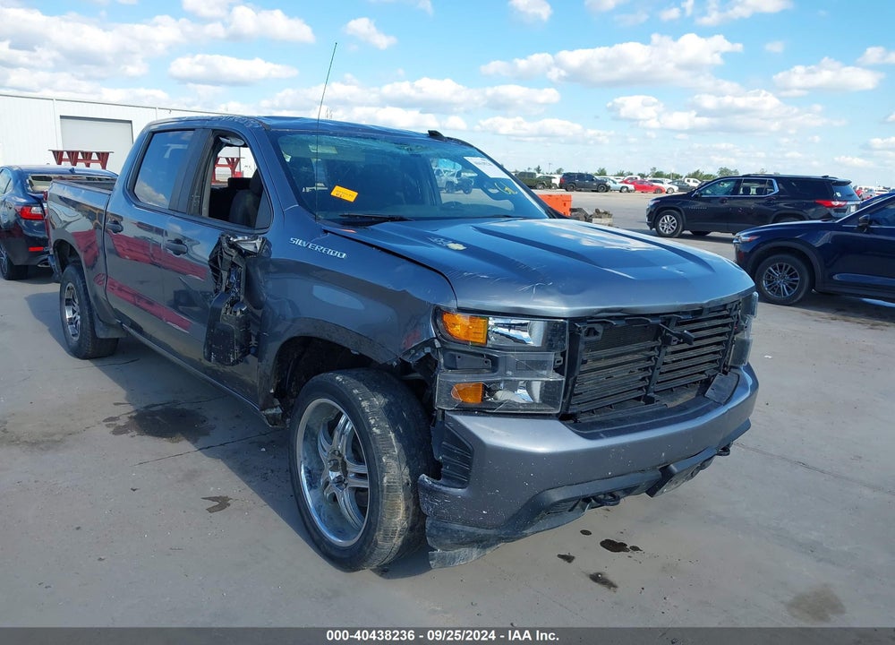 2020 CHEVROLET SILVERADO 1500 2WD SHORT BED CUSTOM VIN: 1GCPWBEK9LZ348284