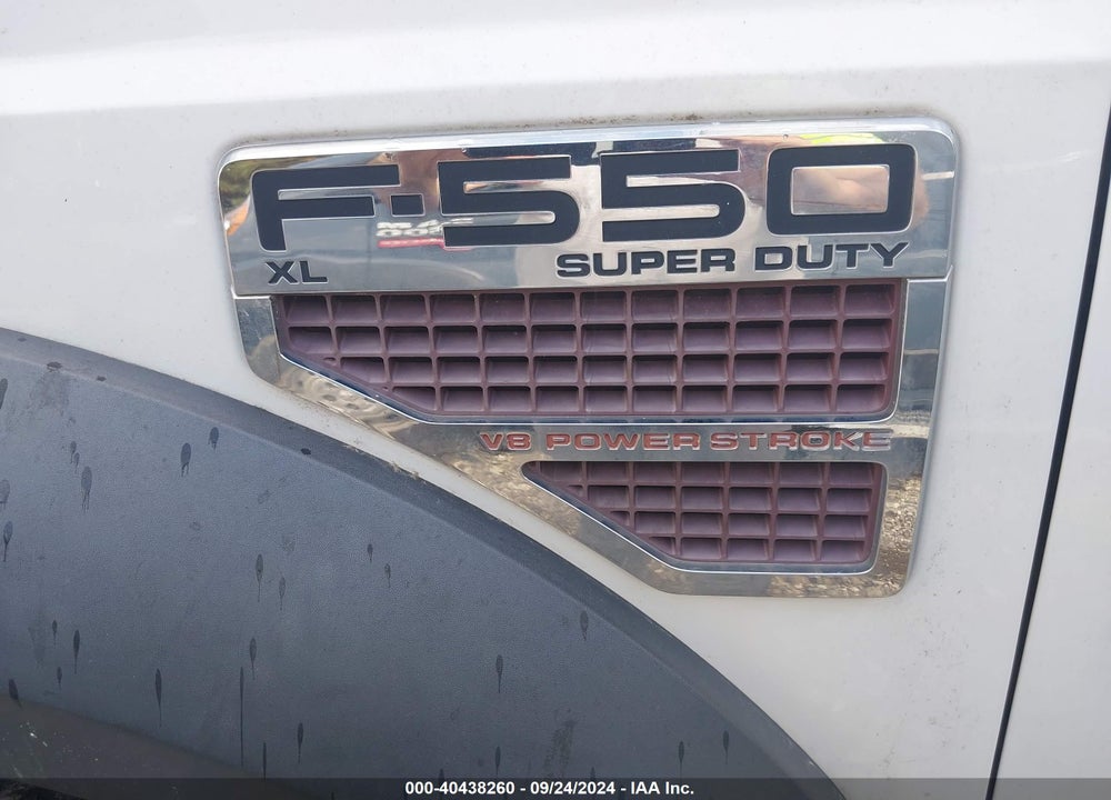 2008 FORD F550 SUPER DUTY VIN: 1FDAW57R28ED78478