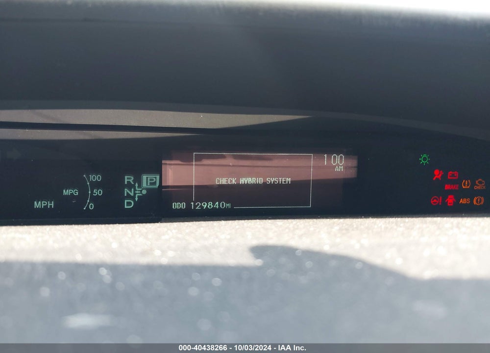2011 TOYOTA PRIUS THREE VIN: JTDKN3DU5B0288951