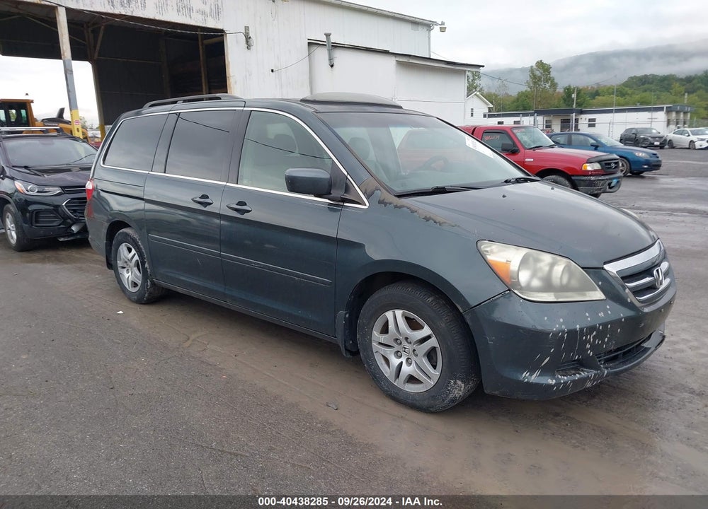 2006 HONDA ODYSSEY EX-L VIN: 5FNRL38716B057464