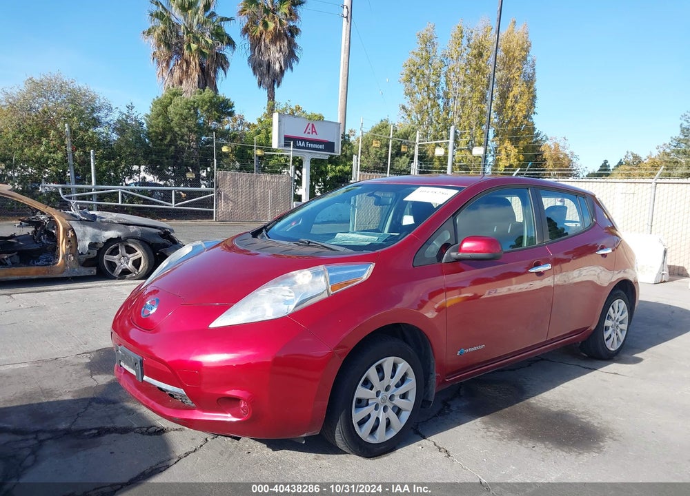 2014 NISSAN LEAF S VIN: 1N4AZ0CP7EC336114