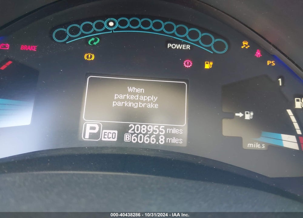 2014 NISSAN LEAF S VIN: 1N4AZ0CP7EC336114