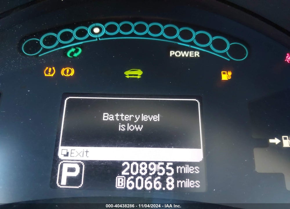 2014 NISSAN LEAF S VIN: 1N4AZ0CP7EC336114