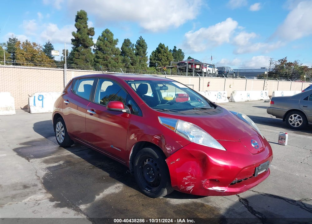 2014 NISSAN LEAF S VIN: 1N4AZ0CP7EC336114