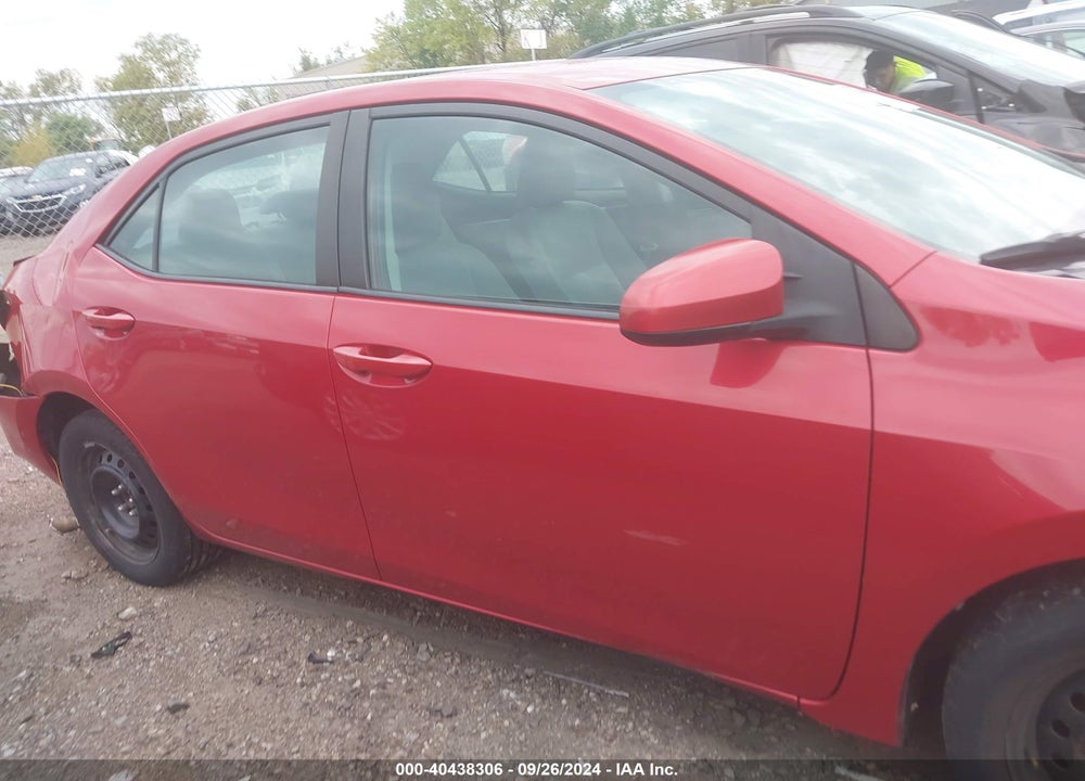2014 TOYOTA COROLLA LE VIN: 2T1BURHE9EC025106