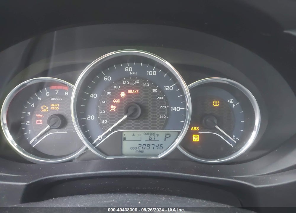 2014 TOYOTA COROLLA LE VIN: 2T1BURHE9EC025106
