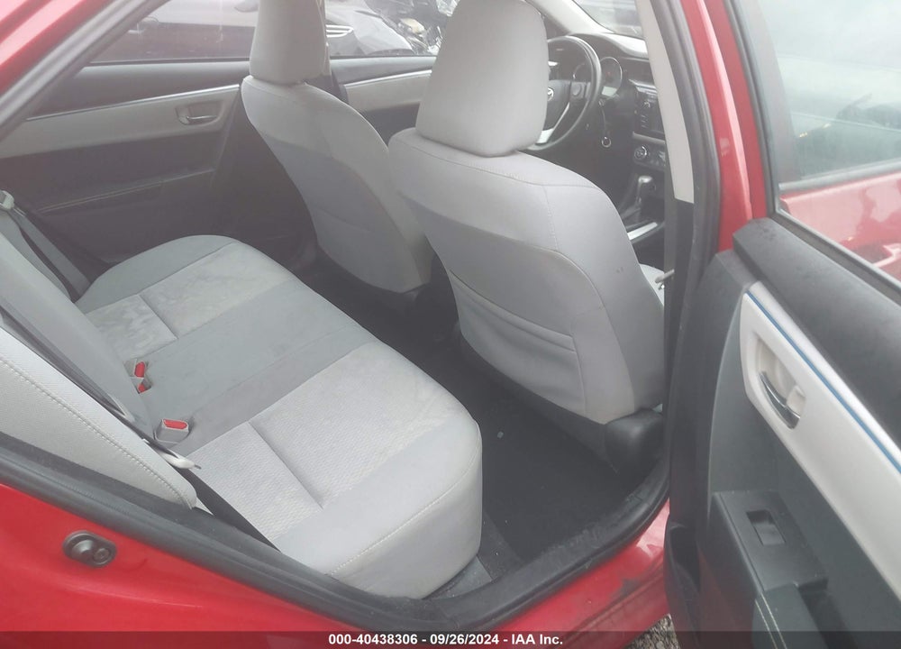 2014 TOYOTA COROLLA LE VIN: 2T1BURHE9EC025106