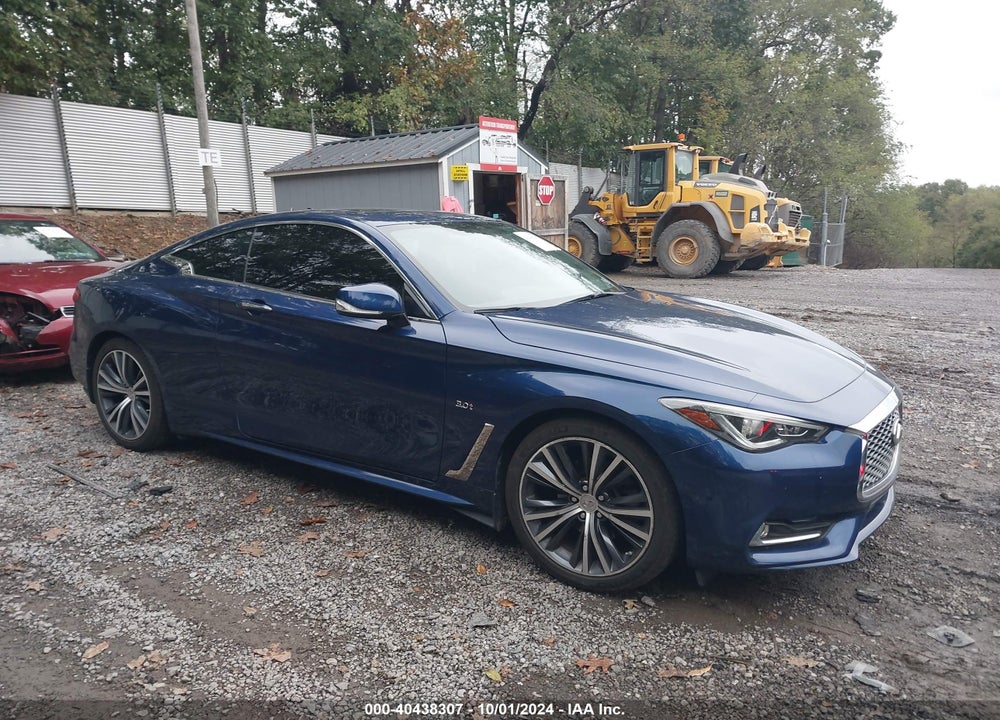 2018 INFINITI Q60 3.0T LUXE VIN: JN1EV7EL8JM392340