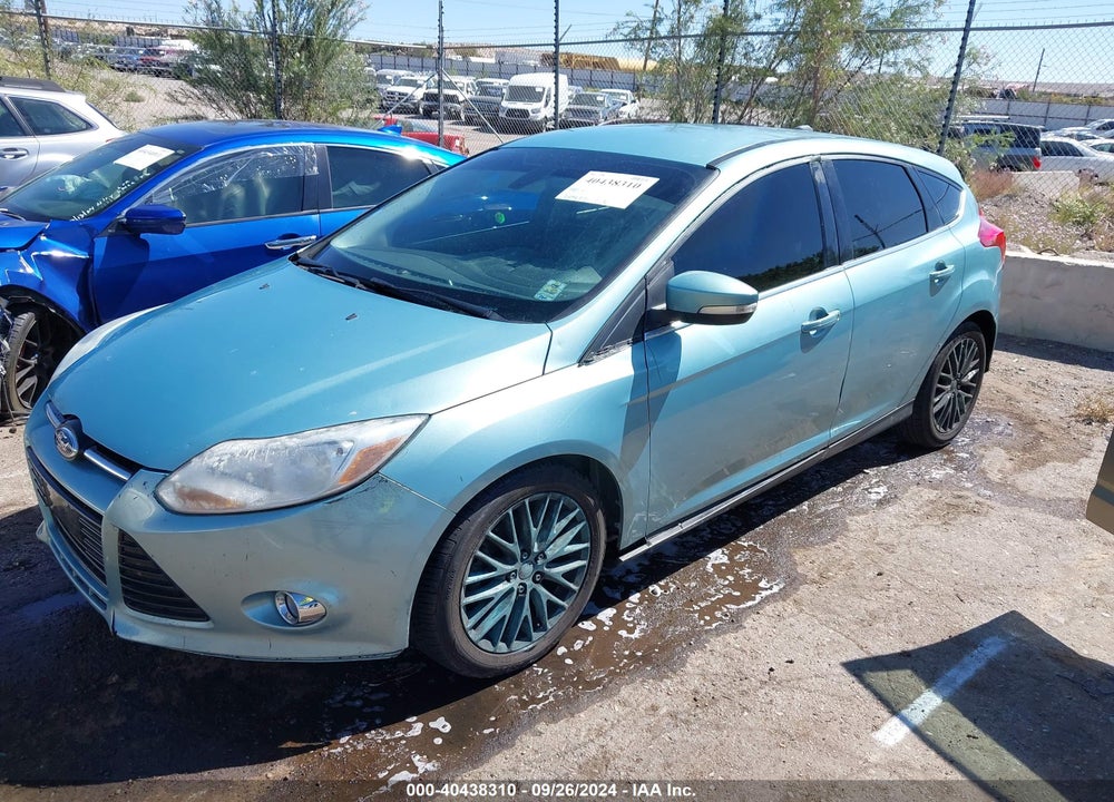 2012 FORD FOCUS SEL VIN: 1FAHP3M20CL301078