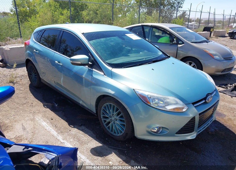 2012 FORD FOCUS SEL VIN: 1FAHP3M20CL301078