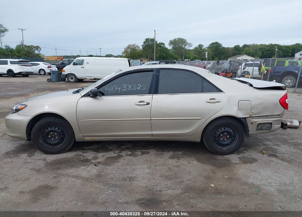 2005 TOYOTA CAMRY LE VIN: 4T1BE32K05U552166