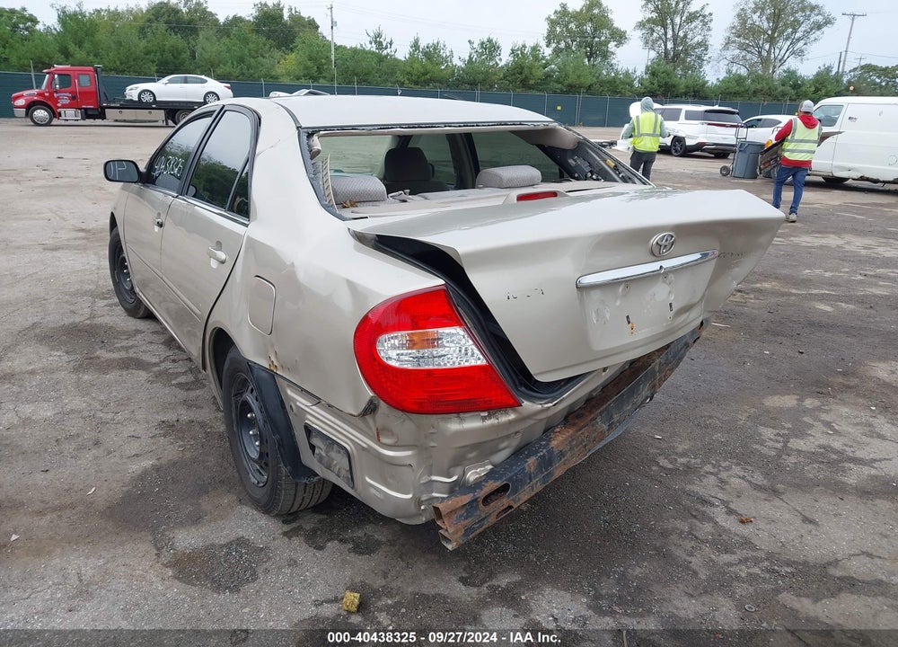2005 TOYOTA CAMRY LE VIN: 4T1BE32K05U552166