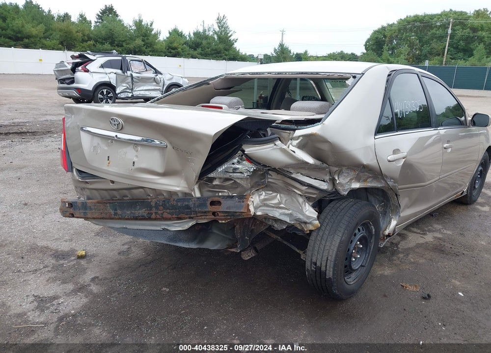 2005 TOYOTA CAMRY LE VIN: 4T1BE32K05U552166