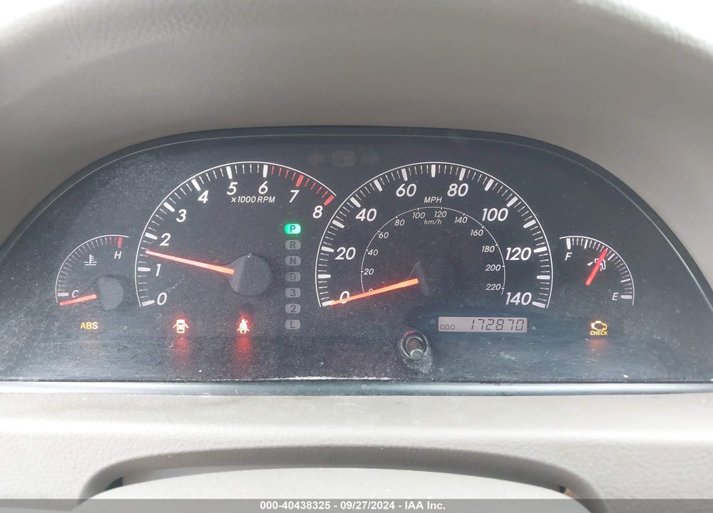 2005 TOYOTA CAMRY LE VIN: 4T1BE32K05U552166