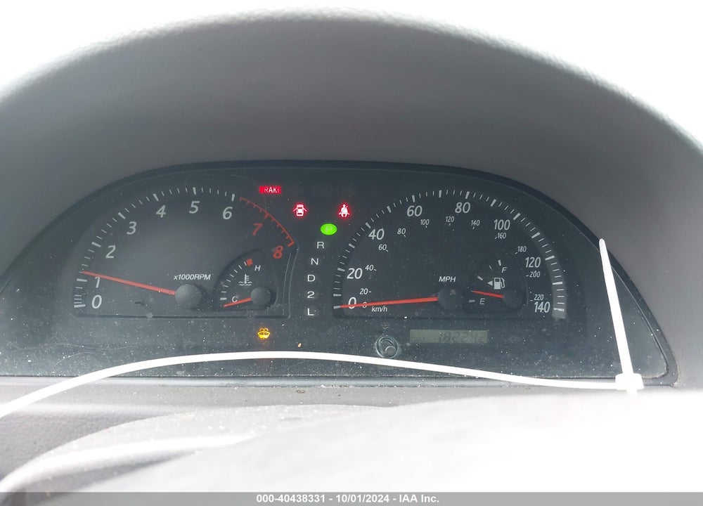 2002 TOYOTA CAMRY LE VIN: 4T1BE30K62U528808
