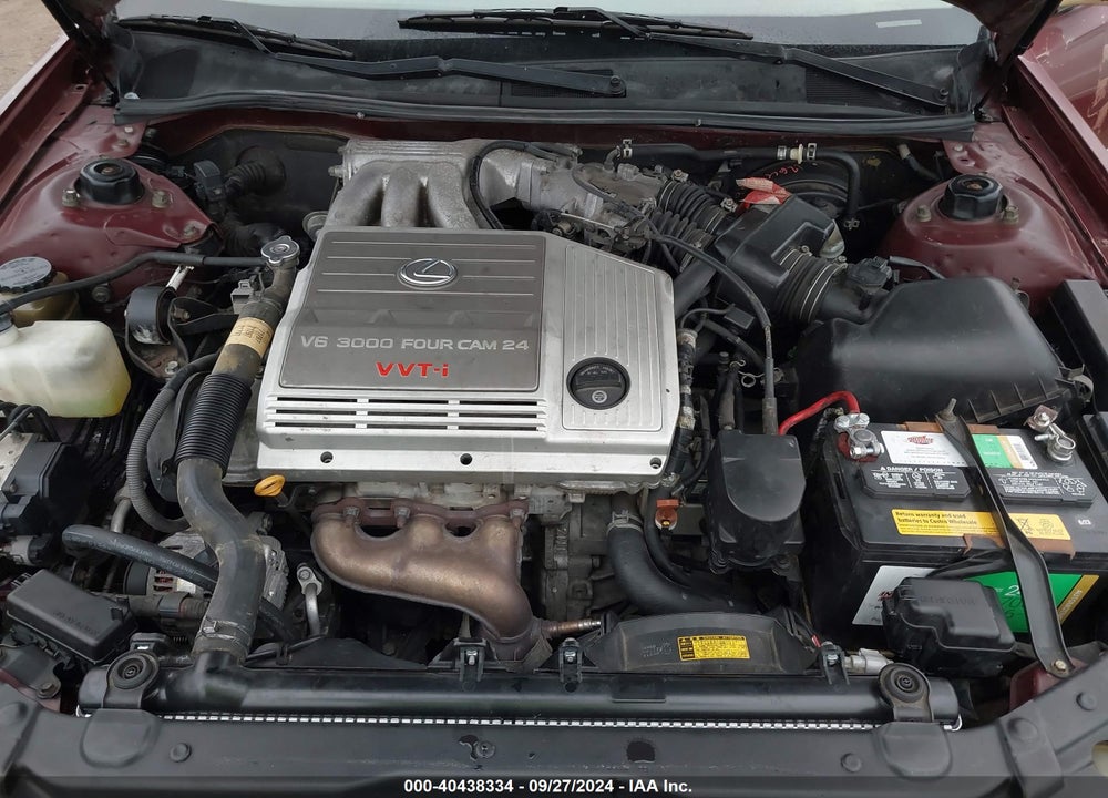 2000 LEXUS ES 300 VIN: JT8BF28G6Y5077652