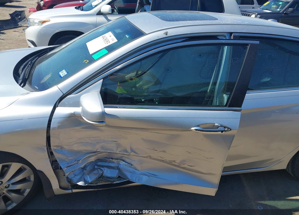 2013 HONDA ACCORD EX-L VIN: 1HGCR2F83DA132554