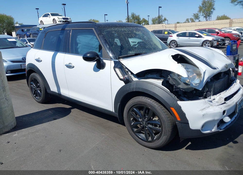 2016 MINI COUNTRYMAN COOPER S VIN: WMWZC3C58GWT09839
