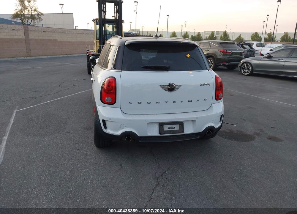 2016 MINI COUNTRYMAN COOPER S VIN: WMWZC3C58GWT09839