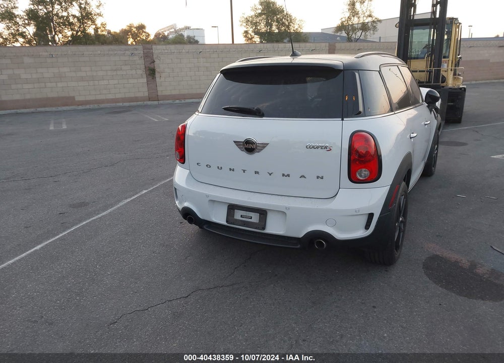 2016 MINI COUNTRYMAN COOPER S VIN: WMWZC3C58GWT09839