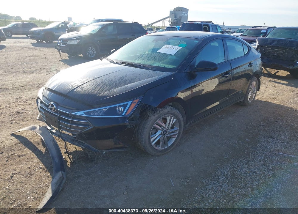 2020 HYUNDAI ELANTRA SEL VIN: KMHD84LFXLU021187