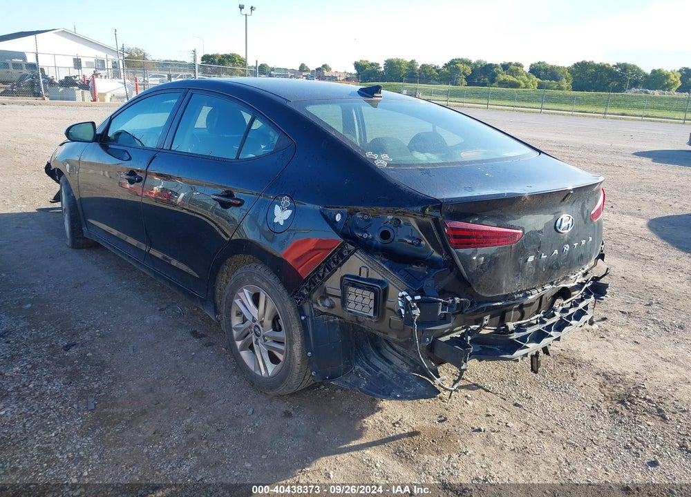 2020 HYUNDAI ELANTRA SEL VIN: KMHD84LFXLU021187