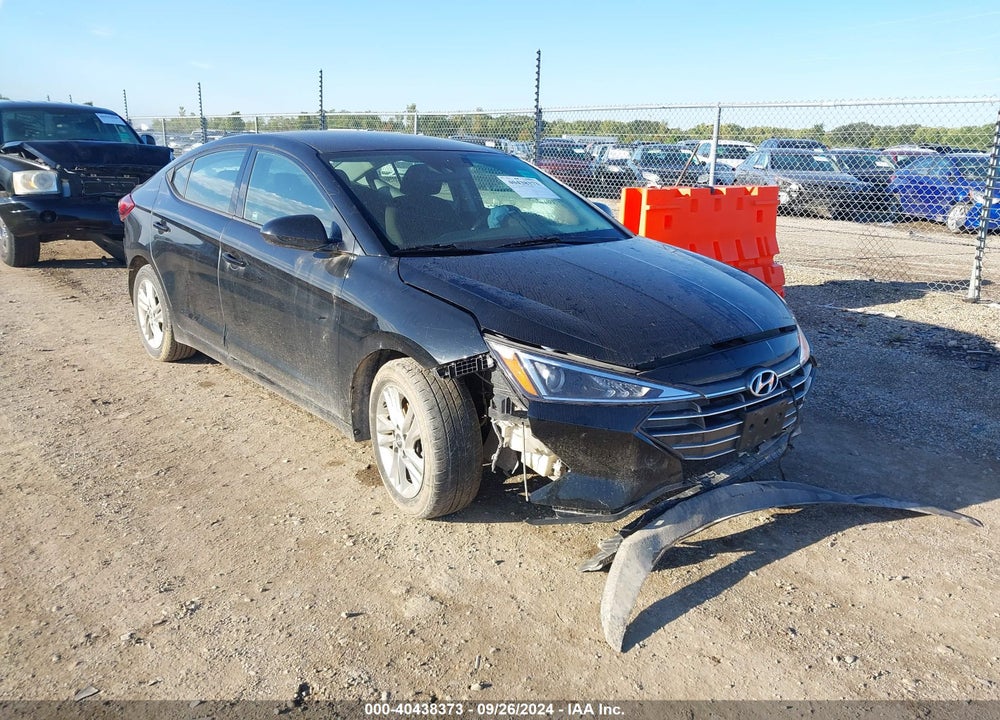 2020 HYUNDAI ELANTRA SEL VIN: KMHD84LFXLU021187
