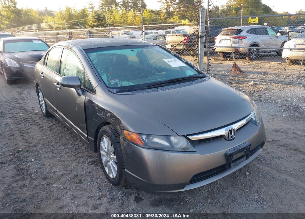 2007 HONDA CIVIC LX VIN: 2HGFA15587H301768