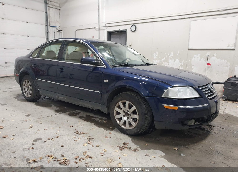 2003 VOLKSWAGEN PASSAT GLS VIN: WVWPD63B63P184178