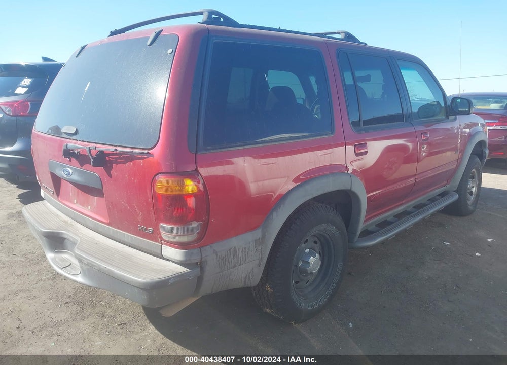 2000 FORD EXPLORER XLS VIN: 1FMZU62X2YZC62758