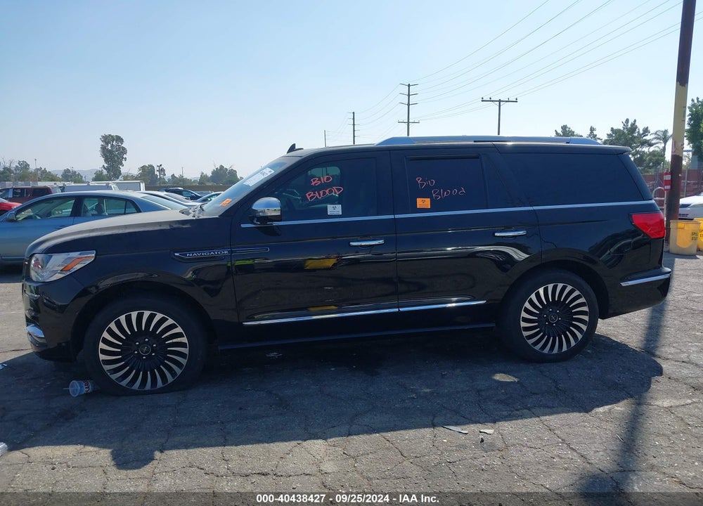 2019 LINCOLN NAVIGATOR BLACK LABEL VIN: 5LMJJ2TT0KEL06813