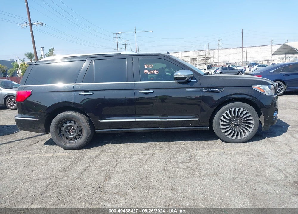 2019 LINCOLN NAVIGATOR BLACK LABEL VIN: 5LMJJ2TT0KEL06813