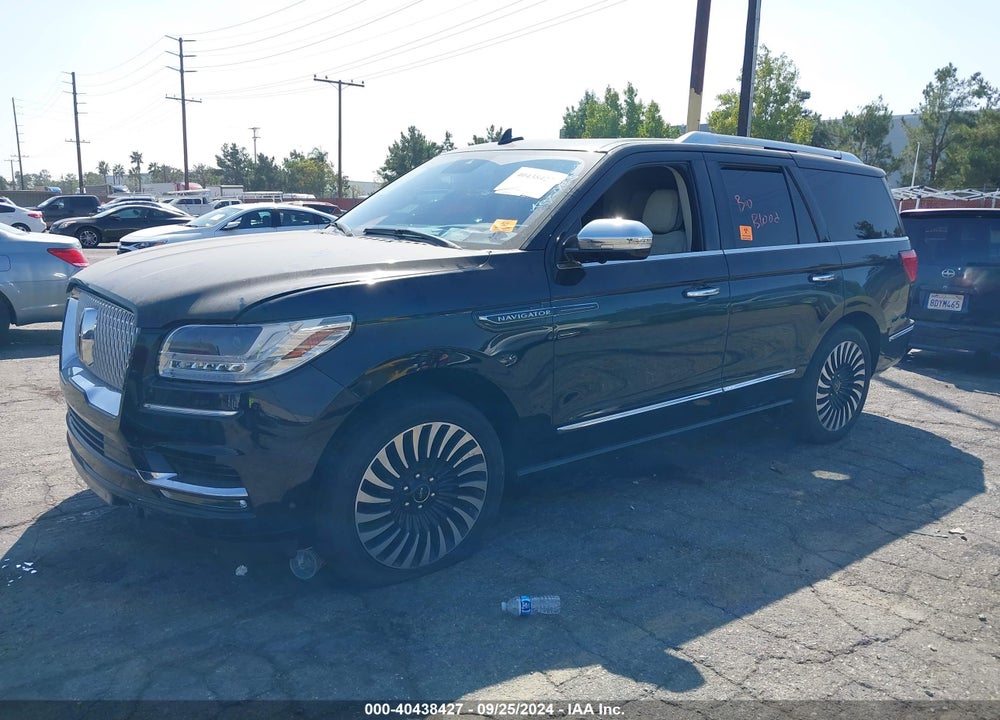 2019 LINCOLN NAVIGATOR BLACK LABEL VIN: 5LMJJ2TT0KEL06813