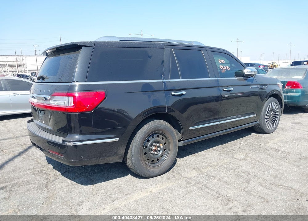 2019 LINCOLN NAVIGATOR BLACK LABEL VIN: 5LMJJ2TT0KEL06813
