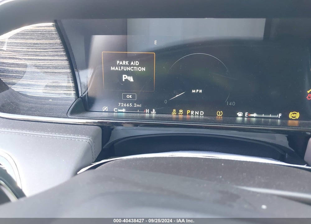 2019 LINCOLN NAVIGATOR BLACK LABEL VIN: 5LMJJ2TT0KEL06813