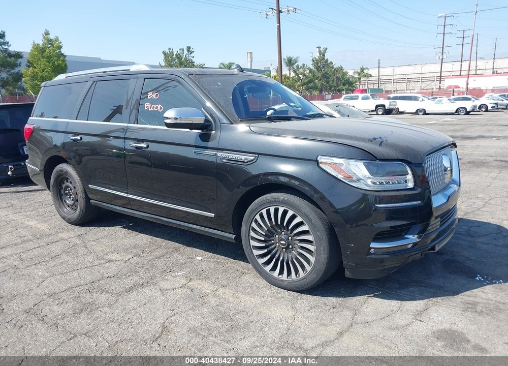 2019 LINCOLN NAVIGATOR BLACK LABEL VIN: 5LMJJ2TT0KEL06813